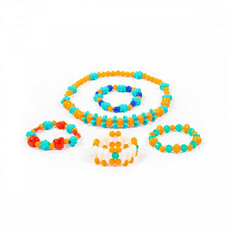 На картинке изображен Набор для детского творчества Полесье Дизайнер украшений 640 элементов 78490 Набор для детского творчества Полесье Дизайнер украшений 640 элементов 78490