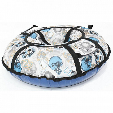 Тюбинг Triumf Active Люкс Pro Регби 105см во4368-2 grey/blue