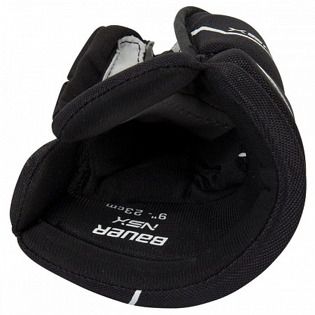 Перчатки хоккейные Bauer NSX S19 Yth black/white