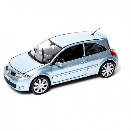 Коллекционная машина Bburago 1:18 Renault Megane (18-12074) silver