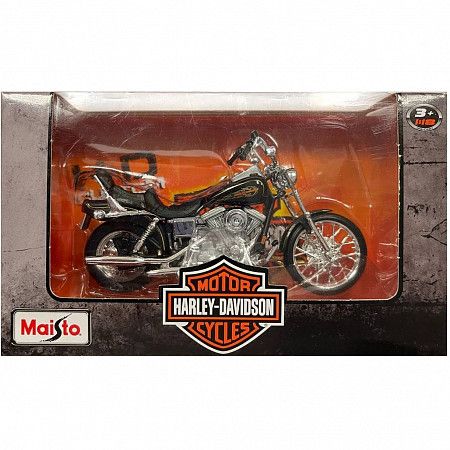 Мотоцикл Maisto 1:18 Harley Davidson 1997 FXDWG Dyna Wide Glide (31360)