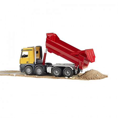 Игрушка Bruder Самосвал Mercedes-Benz (подходит модуль со звуком и светом "Н") 03-623