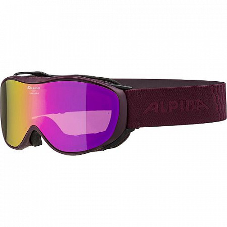 Очки горнолыжные Alpina Challenge 2.0 M40 Cassis HM Pink S2 
