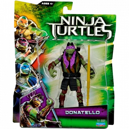 На картинке изображен Игрушка Turtles Фигурка Черепашки Ниндзя 11-13 см Донателло, серия Movie Line 90852 Игрушка Turtles Фигурка Черепашки Ниндзя 11-13 см Донателло, серия Movie Line 90852
