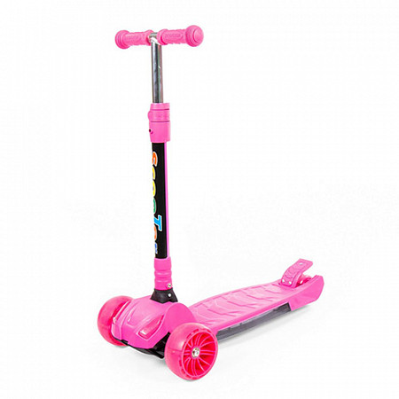 Самокат детский Полесье TJ-705L pink