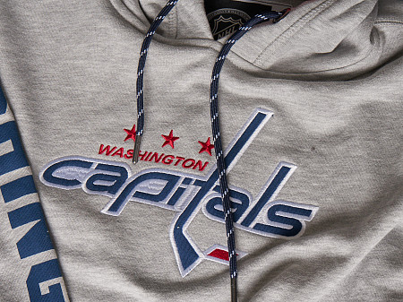 Толстовка подростковая Atributika&Club NHL Washington Capitals 366760 grey