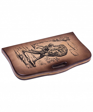 Нарды средние 545х300х40 дипломат в чехле