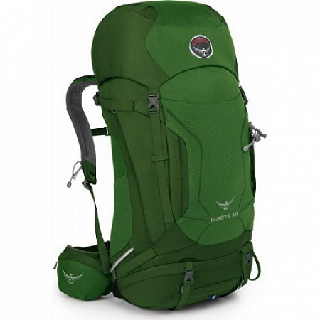 Рюкзак туристический, альпинистский Osprey Kestrel 58 green