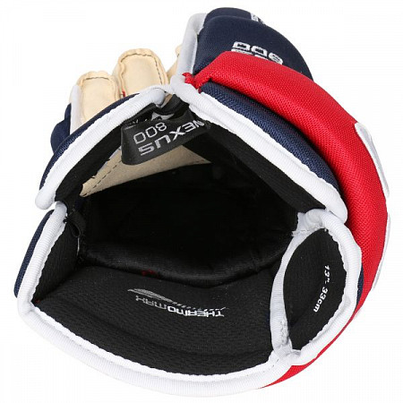 Перчатки хоккейные Bauer Nexus 800 Sr Navy/Red/White