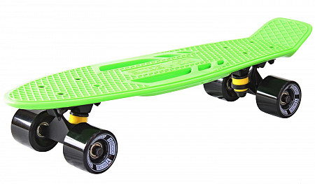 Penny board (пенни борд) Y-Scoo Skateboard Fishbone 22 405-G Green-Black