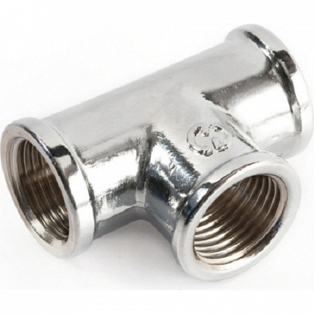 Тройник General Fittings внутренняя резьба 1/2 (хром1/2х1/2х1/2 Вн./Вн./Вн.) 270014B040404A