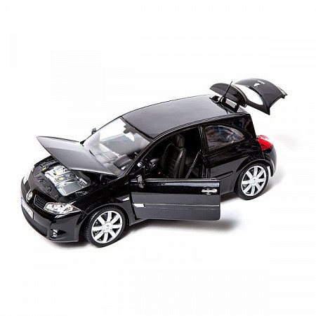 Коллекционная машина Bburago 1:18 Renault Megane (18-12074) black