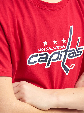 Футболка подростковая Atributika&Club NHL Washington Capitals 309160 red