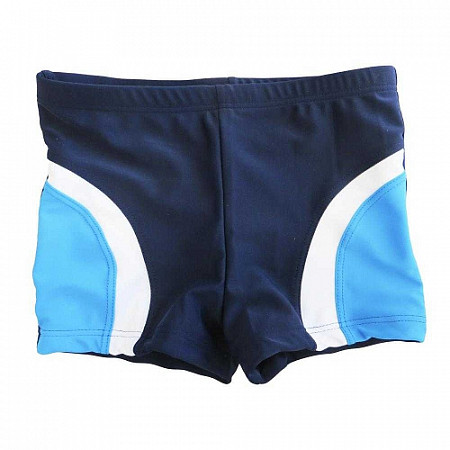Плавки мужские для пляжа Atemi однотонные вставки dark blue SM10-R
