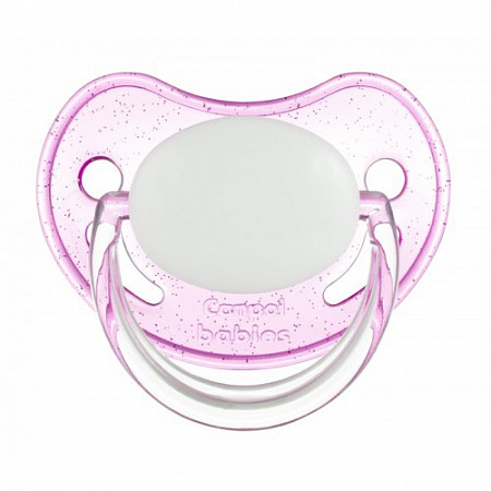 Пустышка Canpol babies ортодонтическая латексная 0-6 мес Basic 22/425 Pink