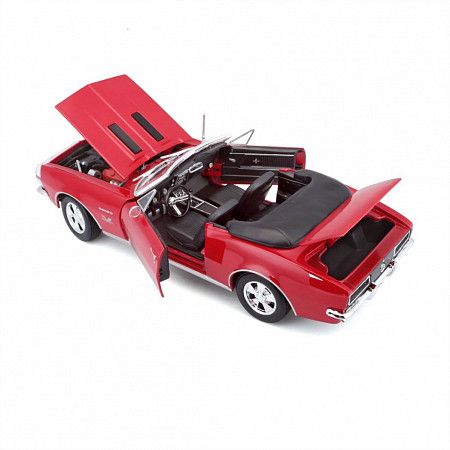 Машинка Maisto 1:18 1967 Chevrolet Camaro SS 396 (31684) red