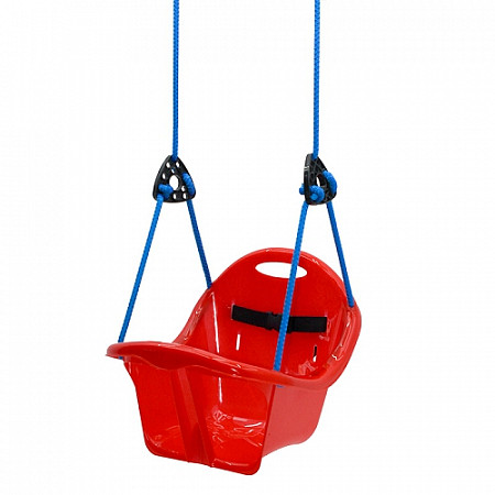 На картинке изображен Качели подвесные Лидер Аист МТ 5380 red Качели подвесные Лидер Аист МТ 5380 red