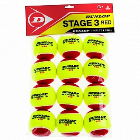 Мячи для большого тенниса Dunlop Stage 3 622DN605054 (12шт)
