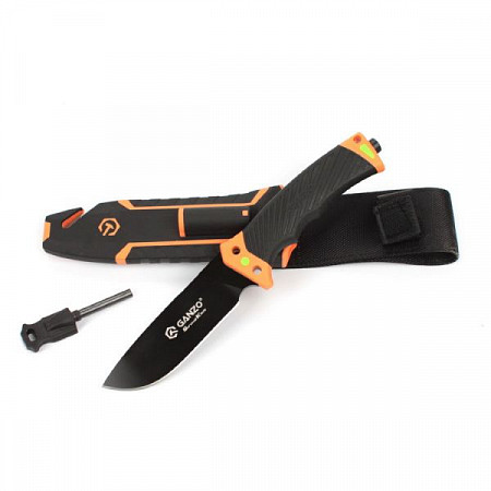 На картинке изображен Нож Ganzo G803 OR Нож Ganzo G803 OR