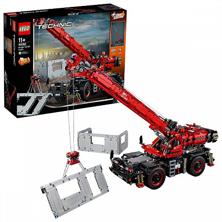Конструктор LEGO Technic Подъёмный кран для пересечённой местности 42082
