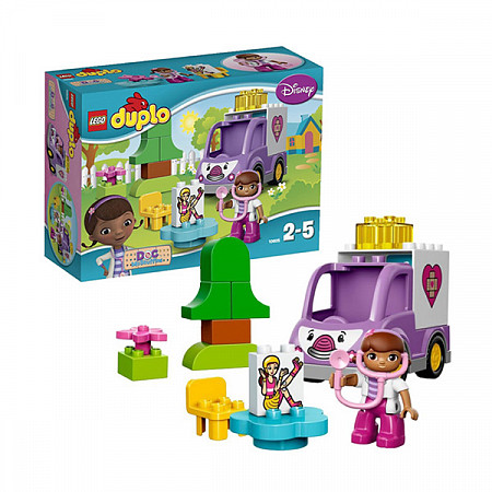 Конструктор LEGO Duplo Доктор Плюшева: Скорая помощь Рози 10605
