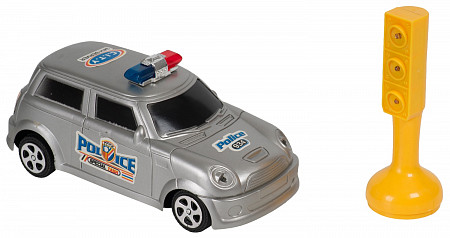 На картинке изображен Машина Полиция на батарейках Q934-21 Машина Полиция на батарейках Q934-21