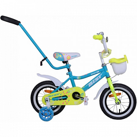 На картинке изображен Велосипед Aist Wiki 12" (2019) Turquoise/Light Green Велосипед Aist Wiki 12" (2019) Turquoise/Light Green