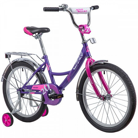 Велосипед Novatrack Vector 20" (2019) Lilac/Pink 203VECTOR.LC9