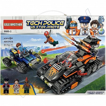 Конструктор UniToys Tech Police vs Star Pirate (8600-3)