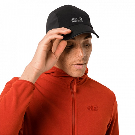 Кепка мужская Jack Wolfskin Dynamic Cap black 1908391-6000