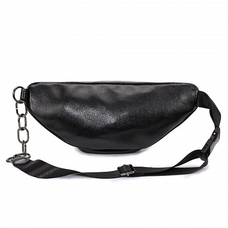 На картинке изображен Поясная сумка женская Ors Oro OMS-0154 black Поясная сумка женская Ors Oro OMS-0154 black