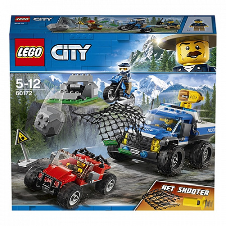 Конструктор LEGO City Погоня по грунтовой дороге 60172