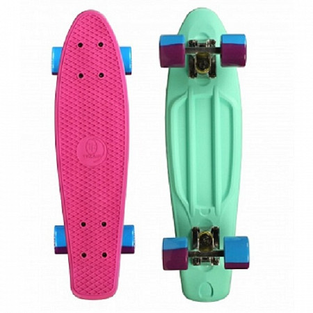 Penny board (пенни борд) Triumf Active Lux Glamour 22" TLS-401MR pink/green