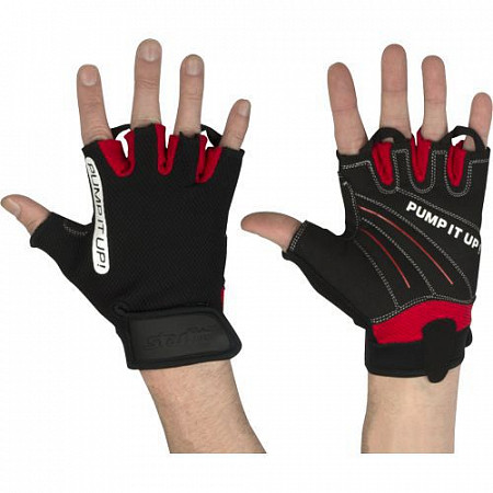 Перчатки для фитнеса Starfit SU-119 Black/Red