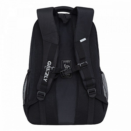 Рюкзак школьный GRIZZLY RU-137-2 /2 black/grey