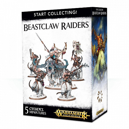 На картинке изображен Фигурки Games Workshop Warhammer: Start Collecting! Beastclaw Raiders 70-86 Фигурки Games Workshop Warhammer: Start Collecting! Beastclaw Raiders 70-86