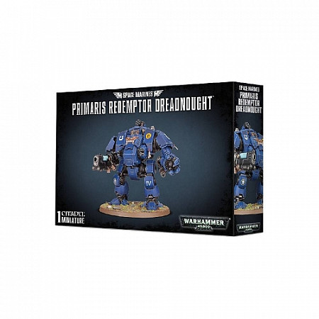 На картинке изображен Фигурка Games Workshop Warhammer: Space Marines Primaris Redemptor Dreadnought 48-77 Фигурка Games Workshop Warhammer: Space Marines Primaris Redemptor Dreadnought 48-77