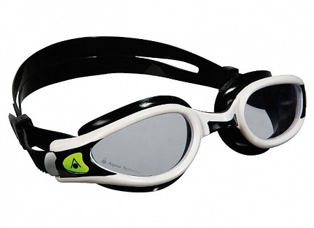 Очки для плавания с прозрачными линзами Aqua Sphere Kaiman Exo white black 175620