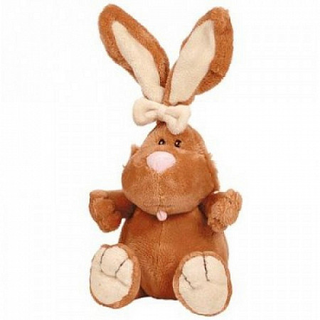 Мягкая игрушка Gulliver Кролик коричневый сидячий 7-42044