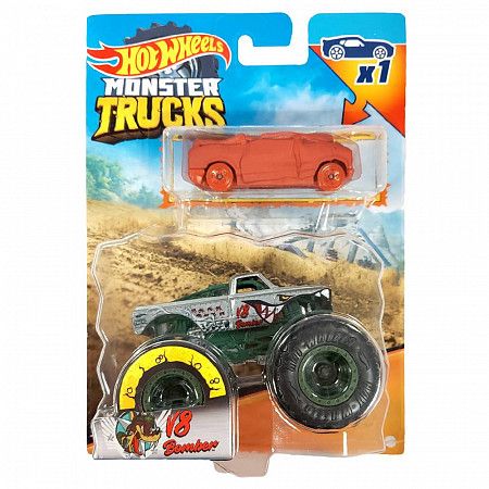На картинке изображен Машинки Hot Wheels Монстр Трак V8 Bomber (GRH81 GRH86) Машинки Hot Wheels Монстр Трак V8 Bomber (GRH81 GRH86)