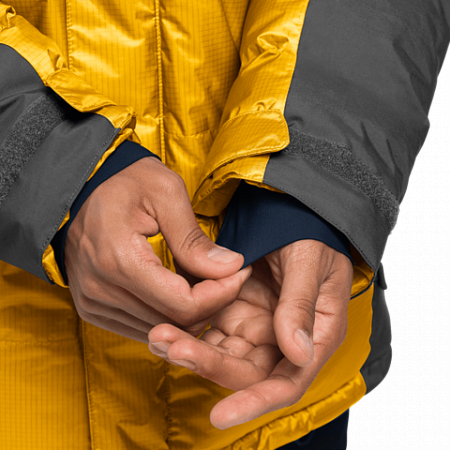Куртка мужская Jack Wolfskin The Cook Parka burly yellow XT