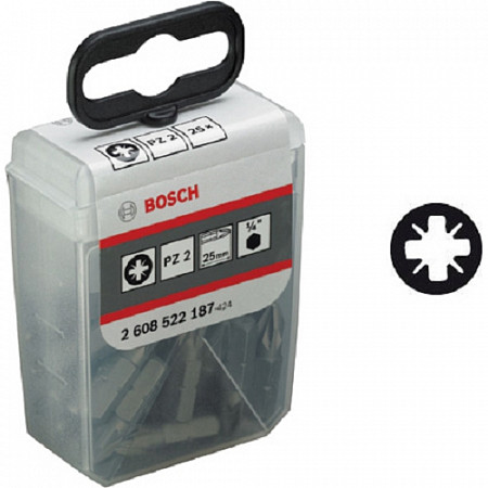 Набор бит Bosch Extra Hard Tic Tac 2608522187