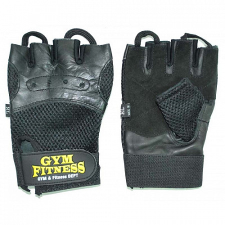 Перчатки атлетические Zez Sport GYM-5 Black