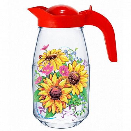 Кувшин Декостек Подсолнух 1,5 л 1607-Д