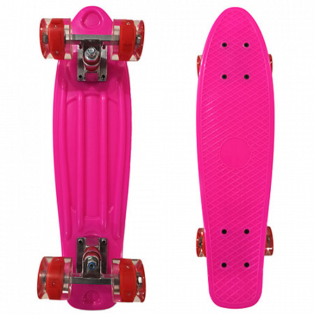 Penny board (пенни борд) Display Pink/red LED