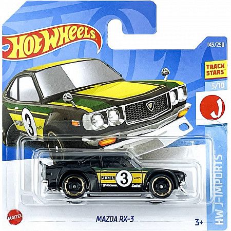 Машинка Hot Wheels Базовой коллекции Mazda RX-3 143/250 (5785 HCV78) mainline 2022