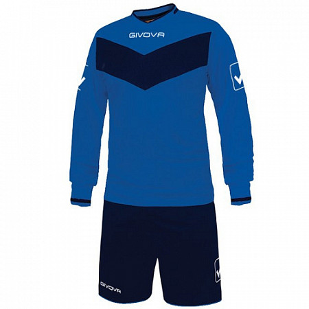 Футбольная форма Givova Kit Olimpia KITC44 blue/dark blue