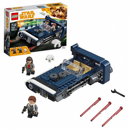 На картинке изображен Конструктор LEGO Star Wars Спидер Хана Cоло 75209 Конструктор LEGO Star Wars Спидер Хана Cоло 75209