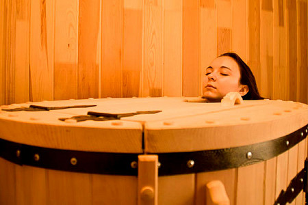 Подарочный сертификат Кедровая бочка для двоих "Пар в паре"