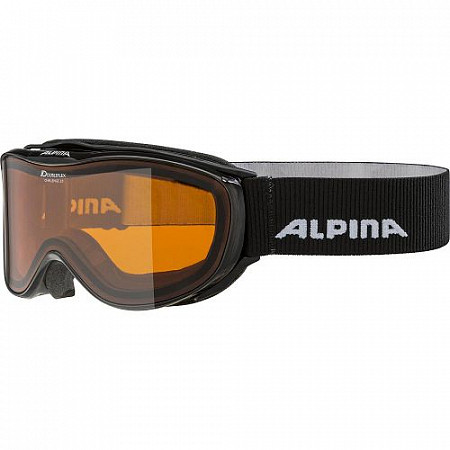 Очки горнолыжные Alpina Challenge 2.0 M40 Black Transparent DH S2
